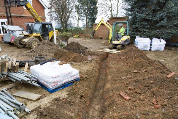 Drainage Ditch Digging in Glen Allen