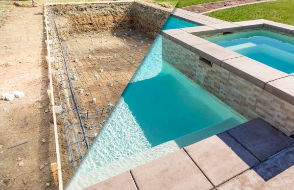 Pool Site Leveling in Glen Allen