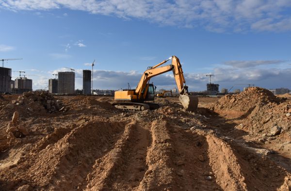 Drainage Trench Excavation in Glen Allen