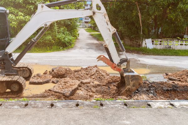 Cost of Water Line Excavation in Glen Allen