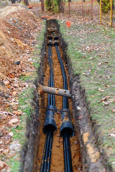 Electrical Line Excavation in Glen Allen
